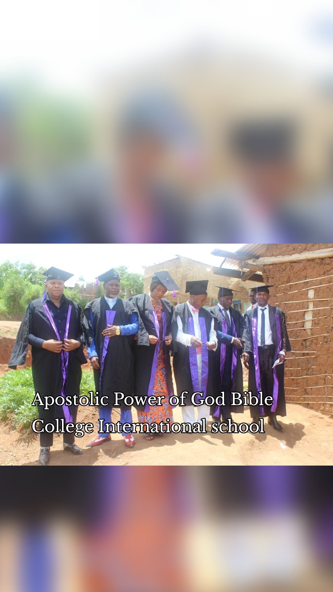 Apostolic Power of God Bible College International school 